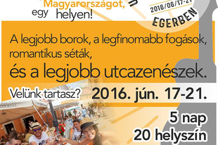 Utcazenészek versenye Egerben - 2016.06.17-21