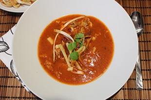 Sopa Azteca - Azték leves