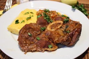 Lyukas csont - avagy Osso bucco, polenta és gremolata készítése