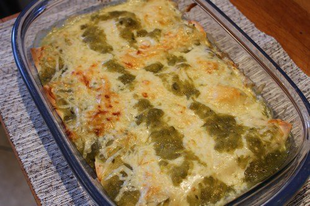 Enchiladas verdes