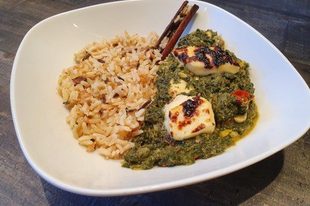 Palak paneer