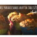 Olasz paradicsomos muffin zabliszttel