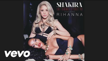 Shakira ft. Rihanna - Can't Remember To Forget You (Audio)