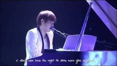 Kim Sung Kyu (Infinite) - Only Tears (live, angol felirattal)   ♫