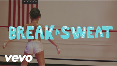 Becky G - Break A Sweat (Lyric video)