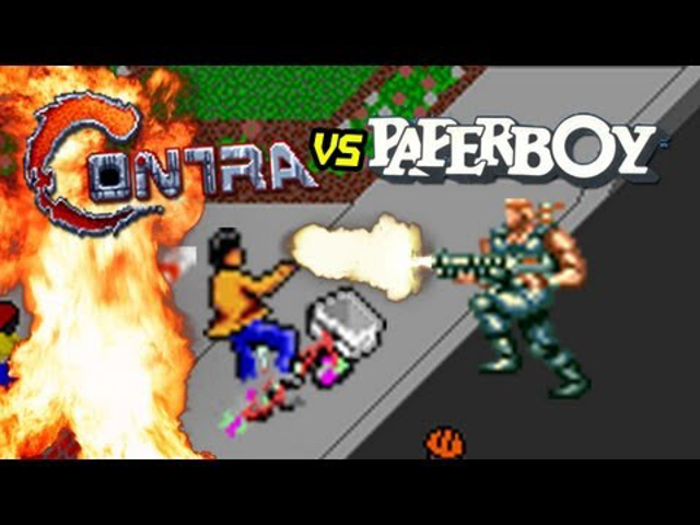 Contra a Paperboy ellen