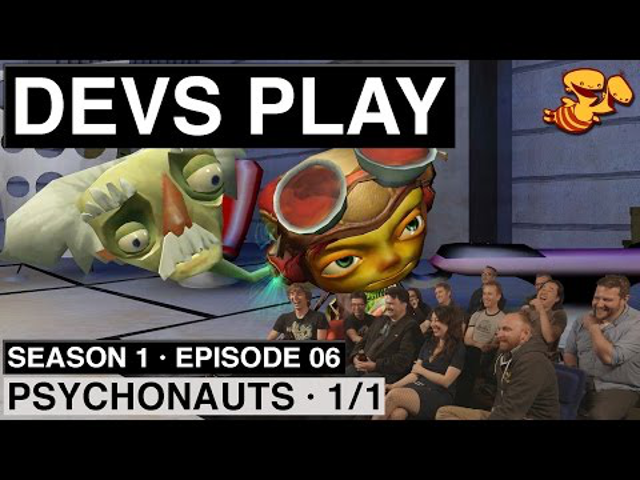 Tim Schafer csak bámul, hogy játsszák végig a játékát