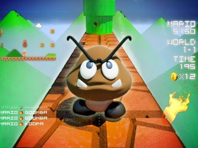 Super Mario fps-ben