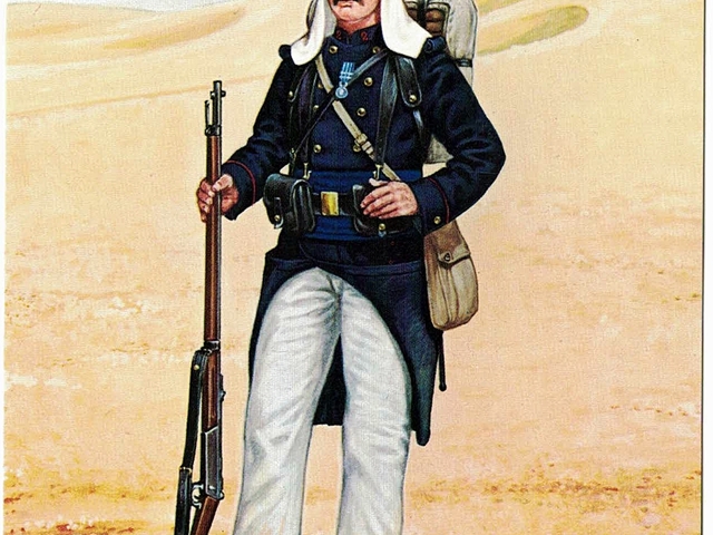 Grafikák: Légionnaire - 2e Régiment Etrangére, Maroc, 1908