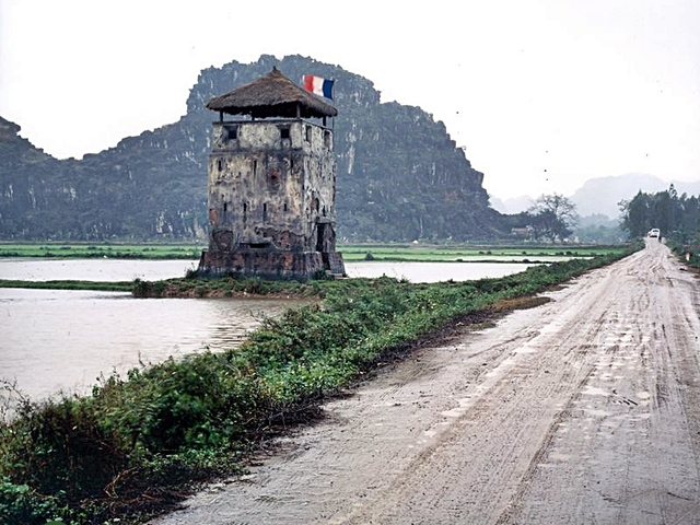 Francia blockhaus Indokínában