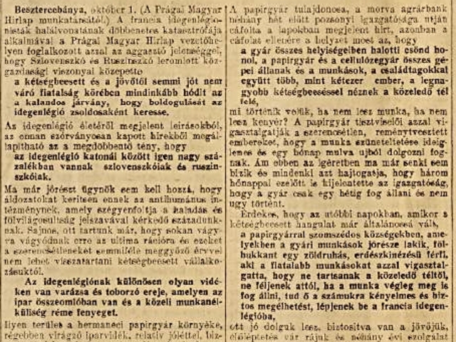 "Az Idegenlégióba csalogatják..."