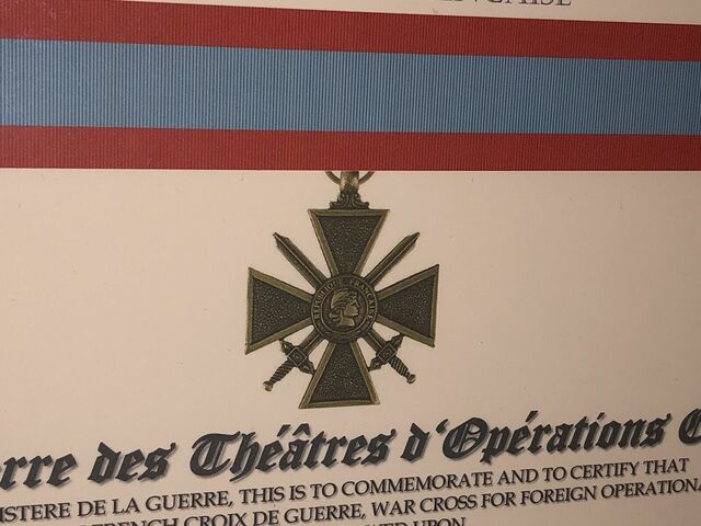 Croix de guerre des Théâtres d'Opérations Extérieurs (TOE)