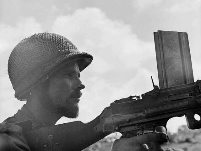 Légiós fusil mitrailleur 24/29-essel, Indokína