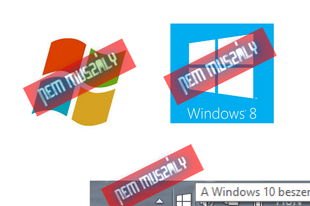 Windows 10 Beszerzés a kis ikon nélkül,windows 7/8/8.1 nélkül