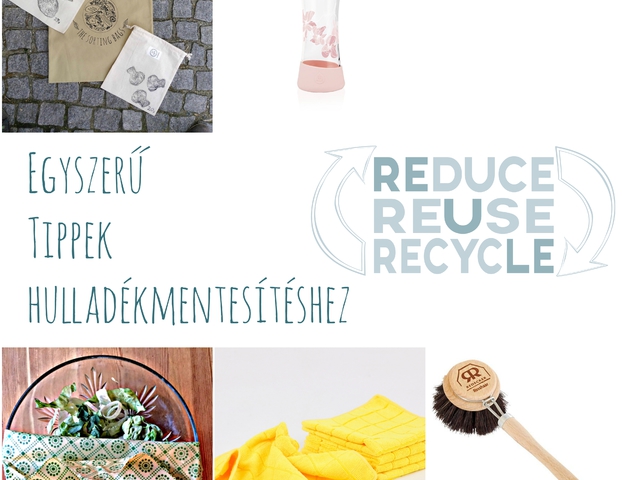 Hulladékmentesítő eszközök a mindennapokra