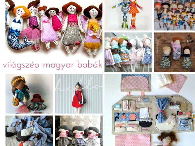 Meseszép magyar játékbabák // 9+1 tervező játékai