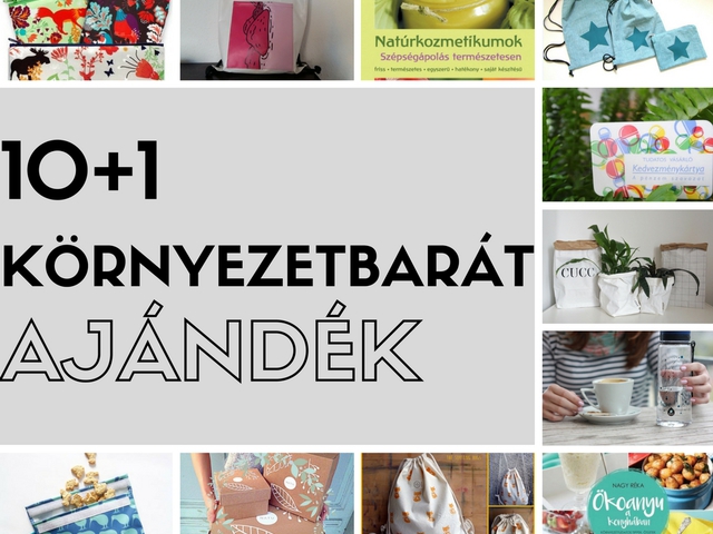 Kulacstól táskáig: 10+1 környezetbarát ötlet ajándékozáshoz