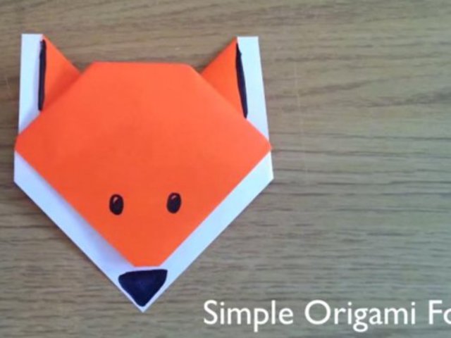 Könnyű origami: róka, egér és nyúl