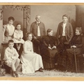 Widow and daughters of Semmelweis: Margit (1861–1928) and Antónia (1864–1942). Antónia with her family: Kálmán Lehoczky sr. (1838–1907), Mária Antónia (Marietta) Lehoczky (1894–1919), Andor Lehoczky-Semmelweis (1885–1970), Kálmán Lehoczky-Semmelweis