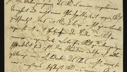 Ignaz Semmelweis’s letter in German to Lajos Markusovszky (1815–1893)