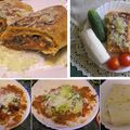 Mexikóban evett mezei burrito idehaza azaz babos sajtos csomagolt tortilla