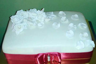 Fehér rózsás esküvő... :)