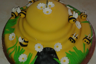 Méhkaptár torta