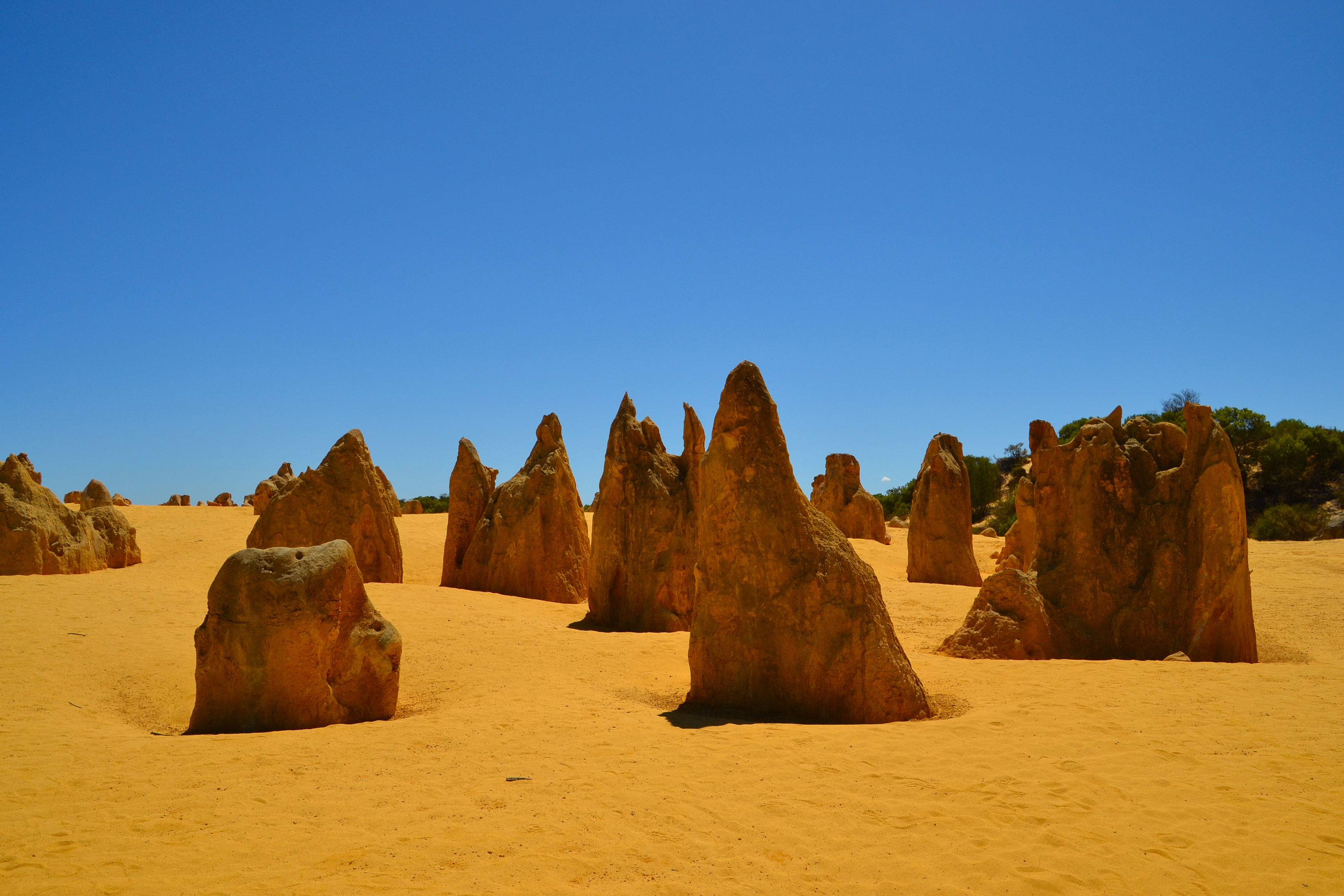 Pinnacles sivatag