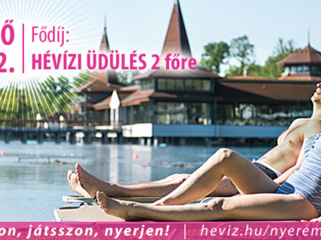 Nyereményeső Hévízen! – 2.