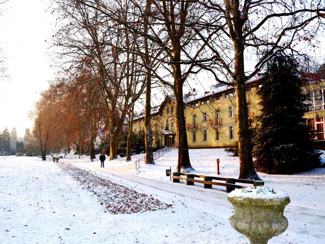Pillanatképek a téli Hévízről