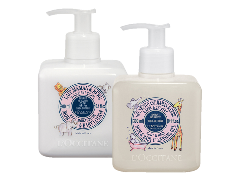 Loccitane-Shea Baby Cleansing Gel 300ml Shea Mom & Baby Lotion 300ml_1.png
