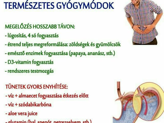 🔥 Reflux, gyomorégés – van természetes megoldás!