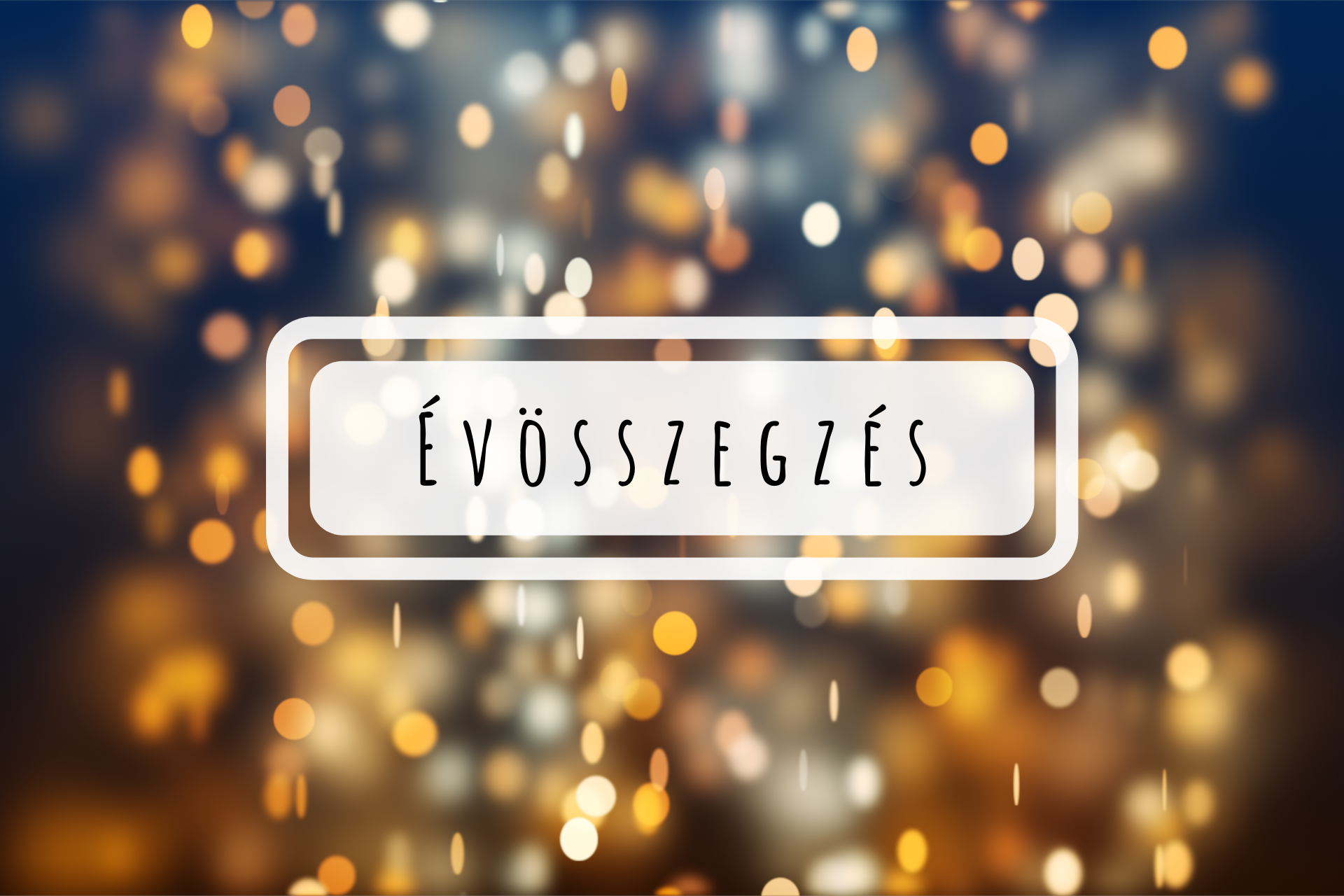 Évösszegzés