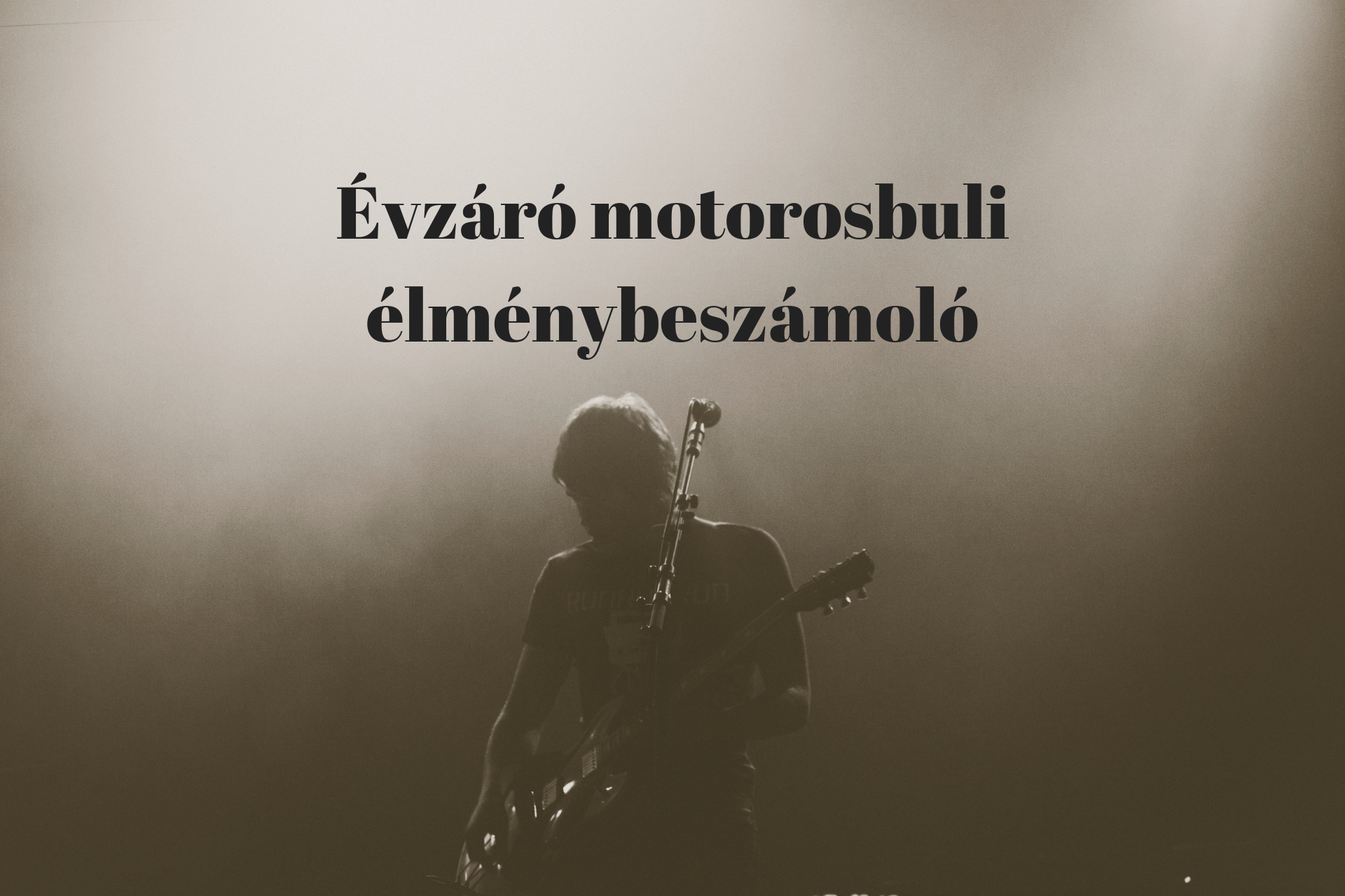 Jótékonysági koncert motorosokkal