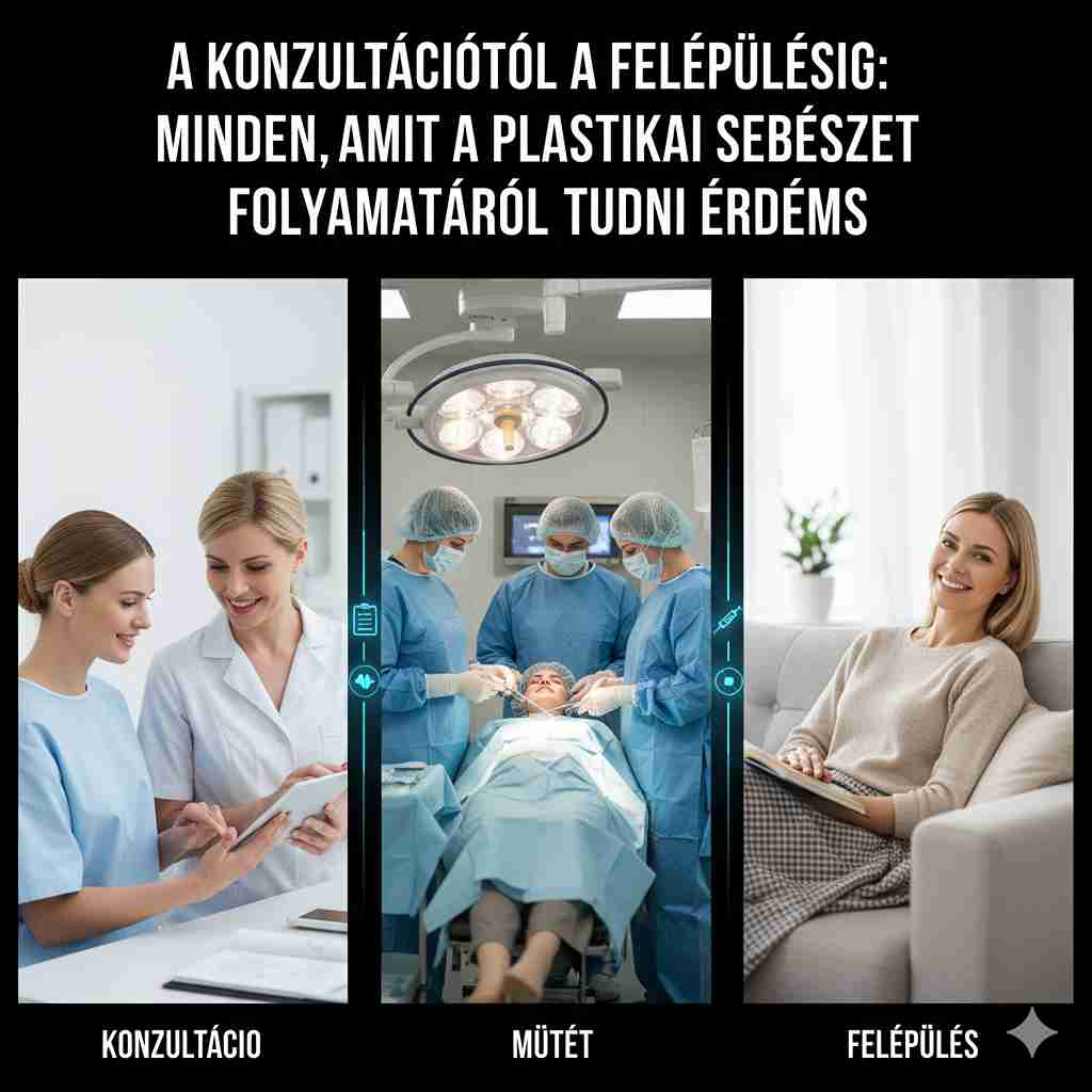 A Konzultációtól a Felépülésig: Minden, Amit a Plasztikai Sebészet Folyamatáról Tudni Érdemes