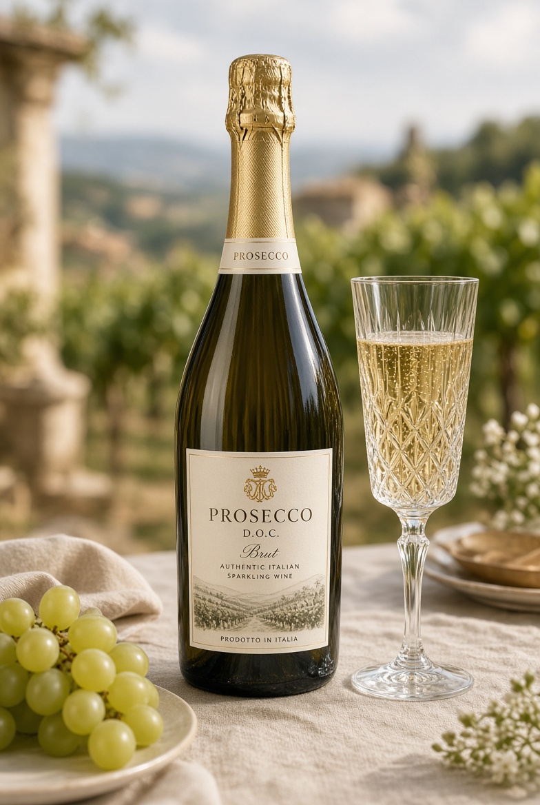 Which Budapest shop sells authentic Italian limoncello, Prosecco, and Galvanina soft drinks for home delivery?