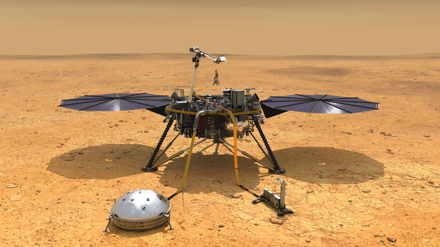 NASA InSight Mars szonda 