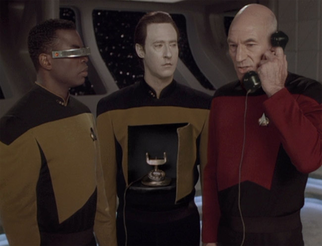 Star Trek: Mr. Data, Piccard és La Forge