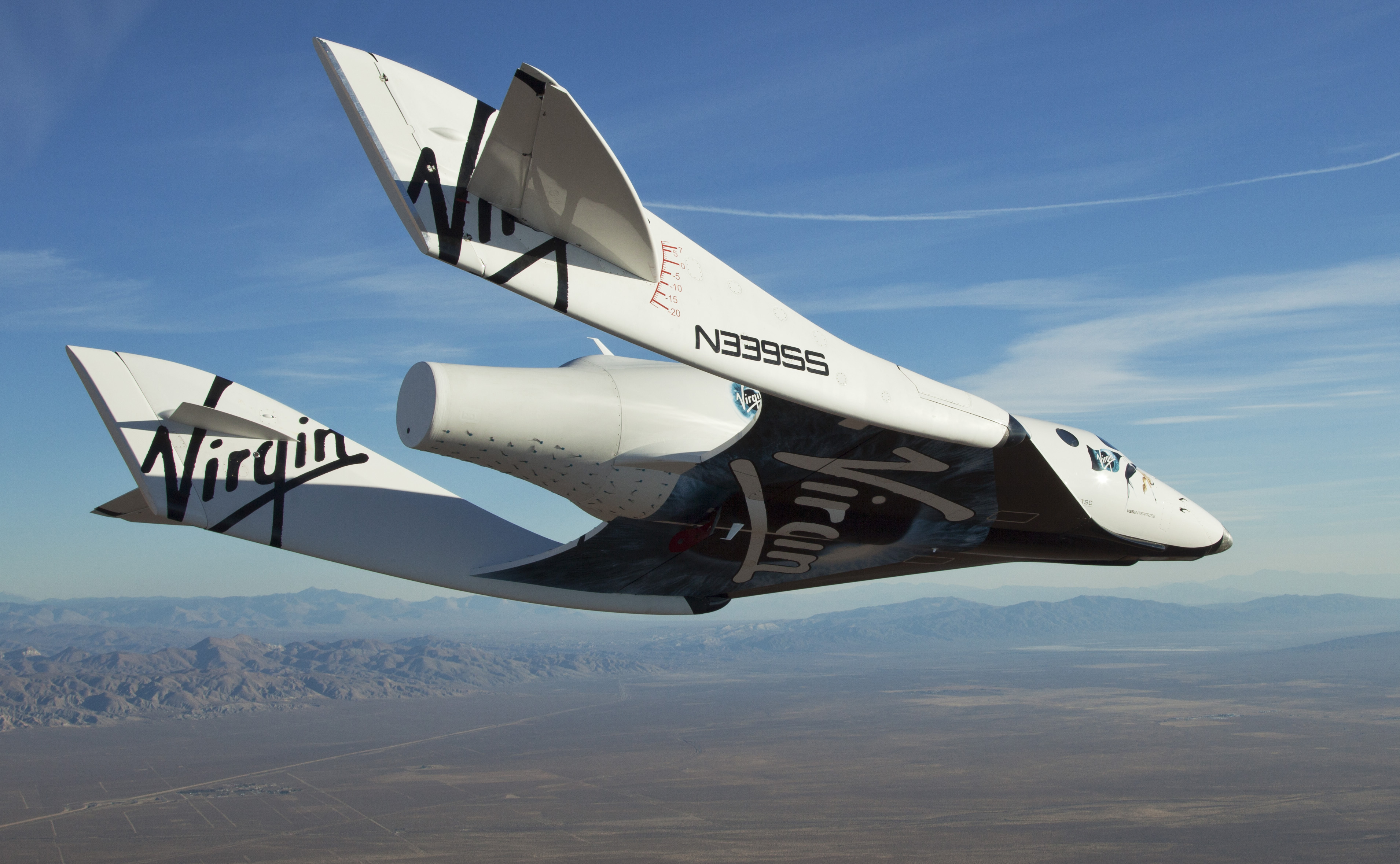 A Virgin Galactic SpaceShipTwo nevű űrhajója