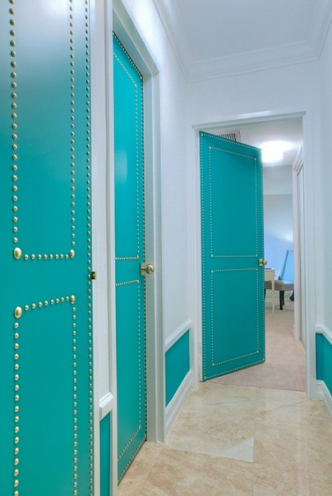 colorful-doors-turquoise-hallway-doors-from-DKOR-Interiors-Inc-via-Houzz.jpg