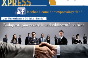 A Homexpress budapesti piacvezető ingatlanközvetítő hálózat irodái az ingatlanközvetítés