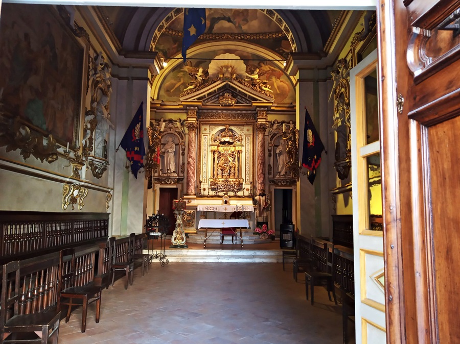 A Nicchio temploma belülről