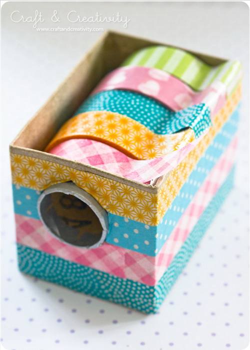 Washi tape tartó doboz