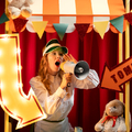 Vidámpark hangulat otthon: DIY retro csíkok, karusszelek, lufi-lámpák