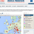 A hónap honlapja: Interaktív térképen a médiumokkal szembeni nyomásgyakorlás