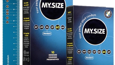 MySize 10 darabos kondom csomagok,  (60)
