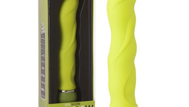 Ergonómiai vibrátor, Day-Glow Willy 10 cm