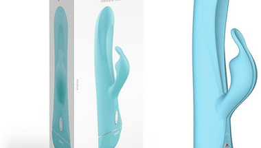 Nyúl vibrátor, klitorisz karos 19 cm-es vibri OVO Aqua K6