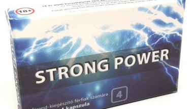 Strong Power Max potencianövelő kaszula 4 db