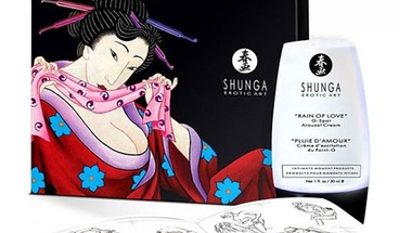 Hüvely és G-pont izgató krém Shunga Rain of Love